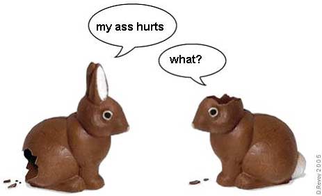 Chocolate bunnies bit