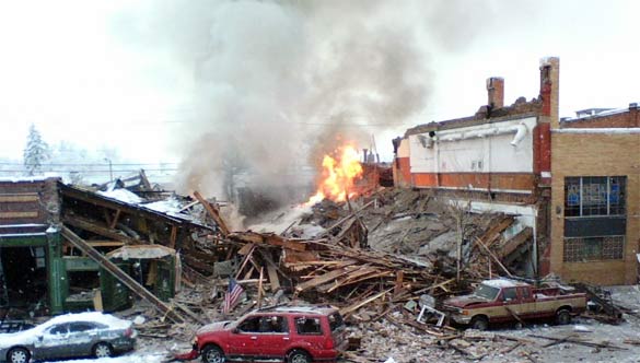 Bozeman before the downtown gas line explosion