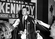 Ted Kennedy delivering RFK eulogy