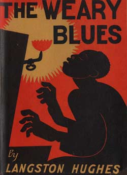 Book cover: Weary Blues, by Langston Hughes
