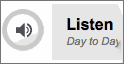 NPR Listen link, with speaker icon