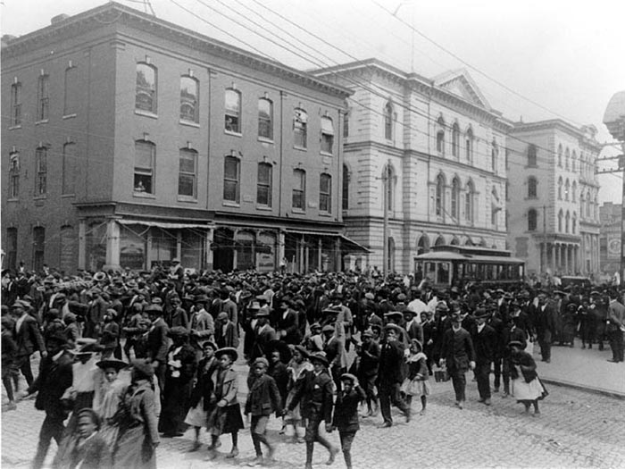 Emancipation Day celebration in Richmond, Virginia, June 19 1905