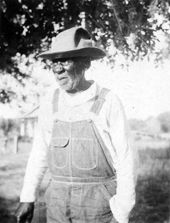 Wallace Quarterman, former slave