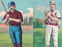 Early 1900s baseball cards
