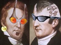 Lewis and Clark with sunglasses
