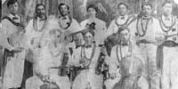 Hawaiian musical group, Iosepa Troubadours, around 1910