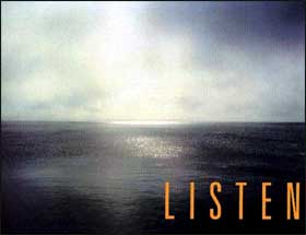 Ocean with word Listen