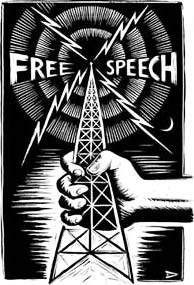 Pacifica poster: Free Speech