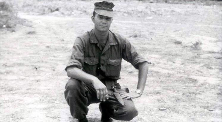 Lance Corporal Michael A. Baronowski in Vietnam