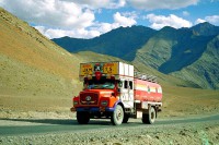 Mt Kailash: Truck with sign- Goods Carrier