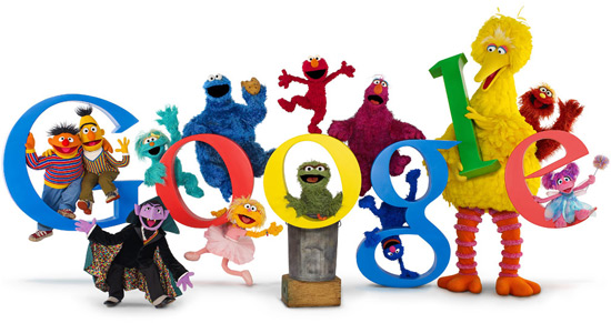 Google's Sesame Street Doodle