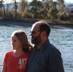 David Arnott with daughter Katie