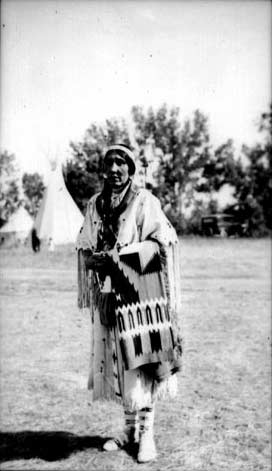 Margaret Yellowtail, 1936, Crow Reservation, MT