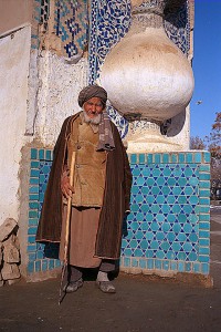 Man at the mosque in Balkh