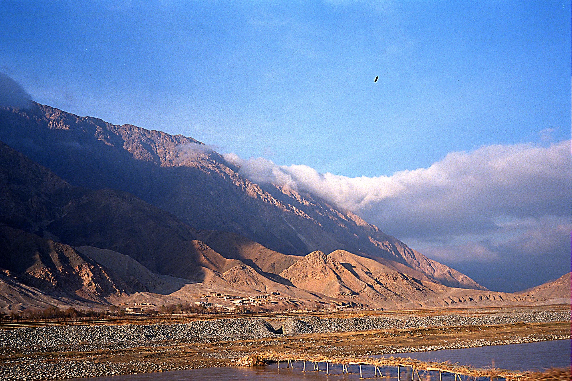 Mountains along the road to Kabul