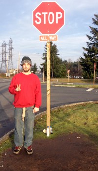 Ryan, homeless, Snohomish, Washington, USA (by Nina Packebush)