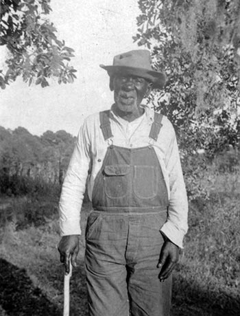 Wallace Quarterman, former slave