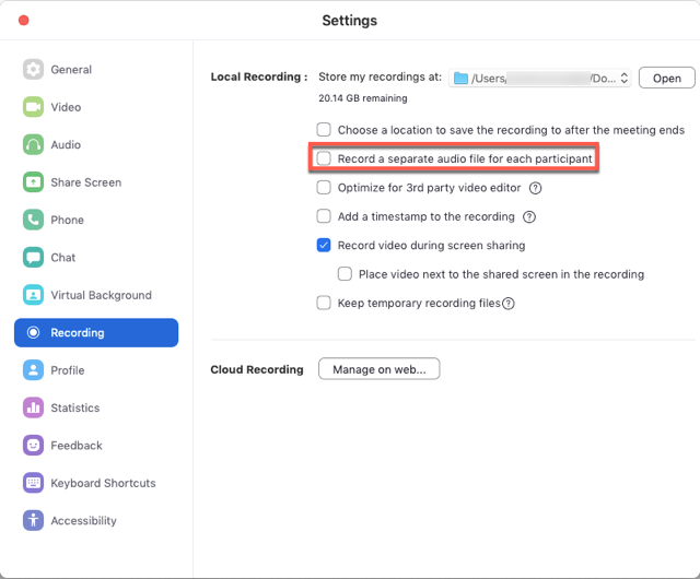 how to set up a zoom link