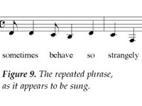 Musical notation of spoken word, by Diana Deutsch