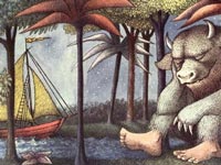 Illustration from Where the Wild Things Are