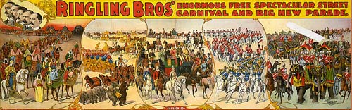 Ringling Brothers Circus poster