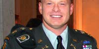 US Army Major Robert Schaefer in uniform
