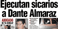 Norte newspaper headline of Almaraz murder