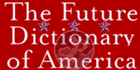 Book cover: Future Dictionary of America